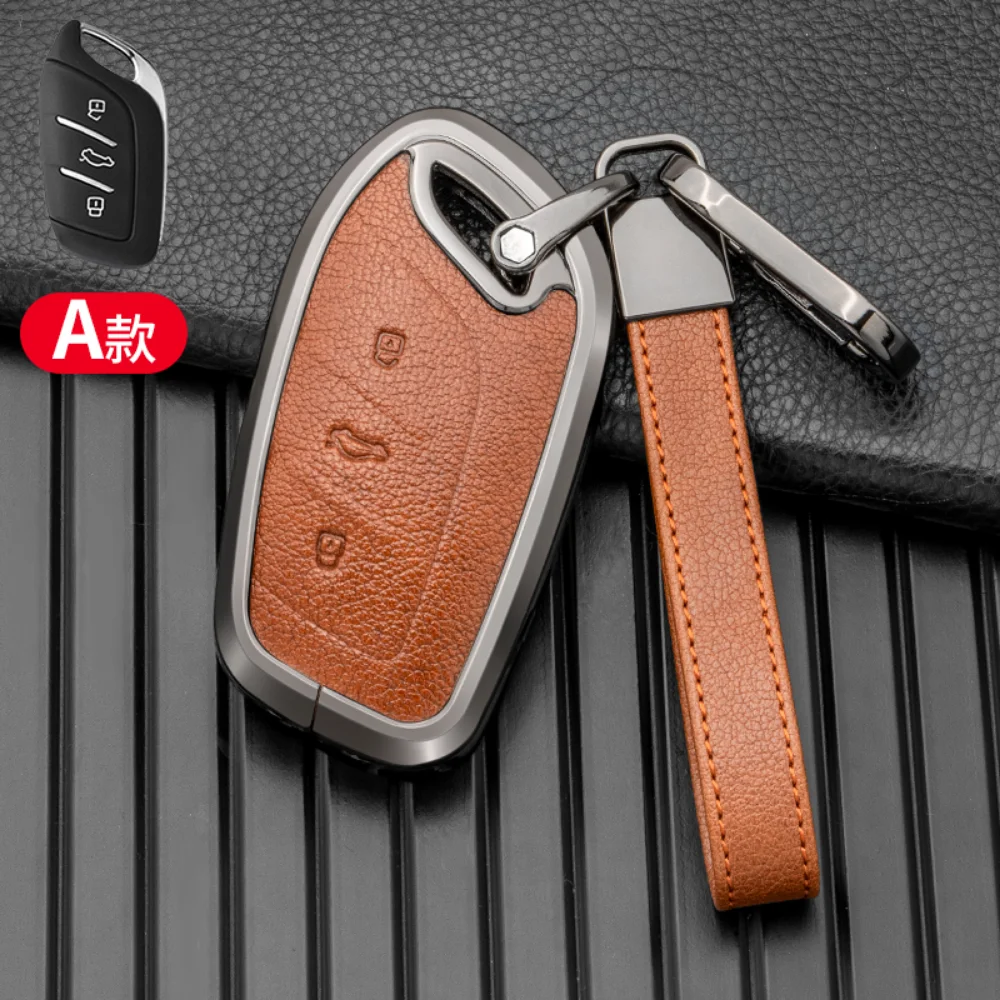 leather-car-key-fob-cover-case-holder-protector-for-mg4-mg5-mg6-mg-zs