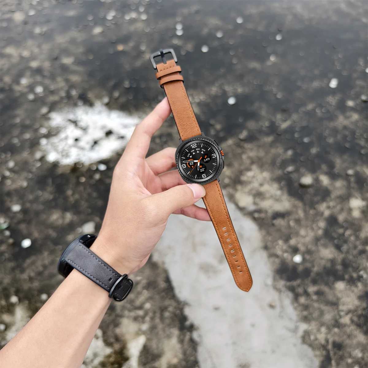 Premium Leather Strap - Quick Release Band for Watches, Classic Leather Bracelet Accessories