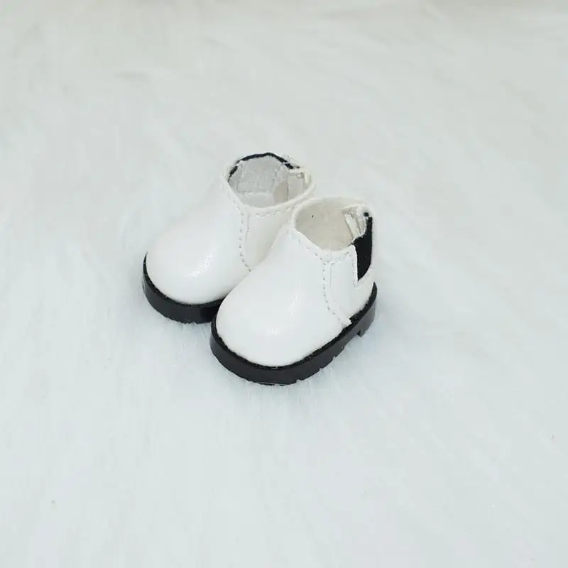 Labubu Doll Leather Finger Shoes (Brown, 3.8 x 2.3 cm)