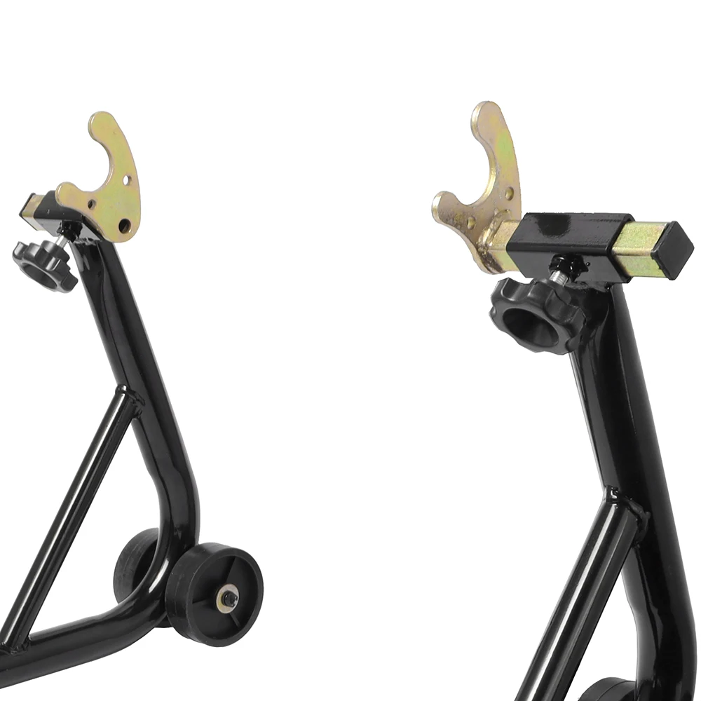 Motorcycle Stand Lift 850lbs Front Rear Combo Wheel Fork