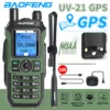 Baofeng UV-21 GPS Walkie Talkie Portable Long Range Mutli-Band Wireless Copy Frequency Type-C Charger Radio Upgrade UV17 PRO 1