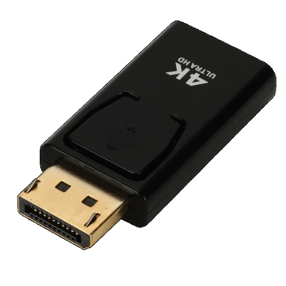 Premium 4K HDMI to DisplayPort Converter with Audio-Visual Support