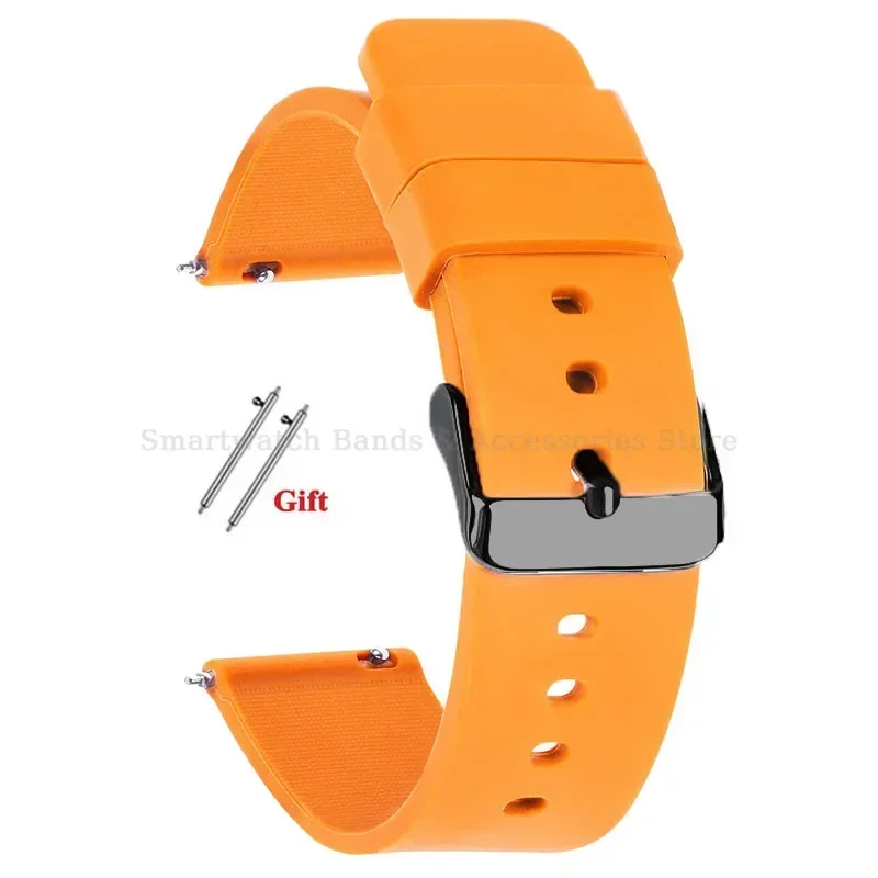 Versatile Silicone Quick Release Watch Strap - Multiple Size Options