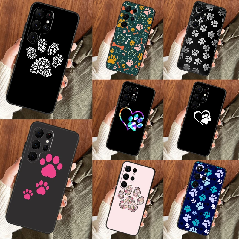 Dog Paw Protective Phone Case with Enhanced Design