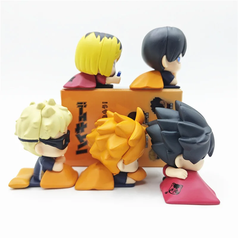 Haikyuu!! Schlaf Serie Mini Anime Figur Hinata Shoyo Kei Tsukishima Kozume Polize Tetsurou Kuroo Sammlerstück Modell und ys – Detail 5