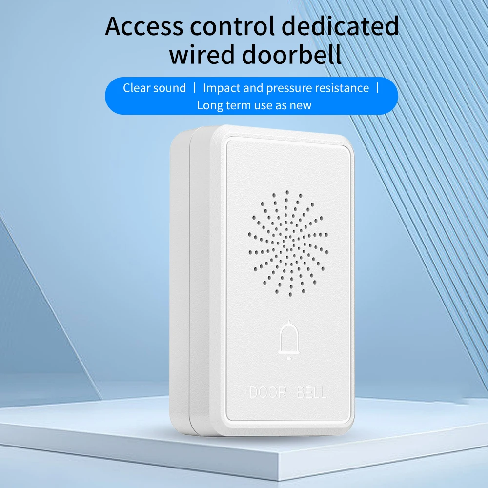 Vocal Wired Doorbell for Secure Access Control Systems