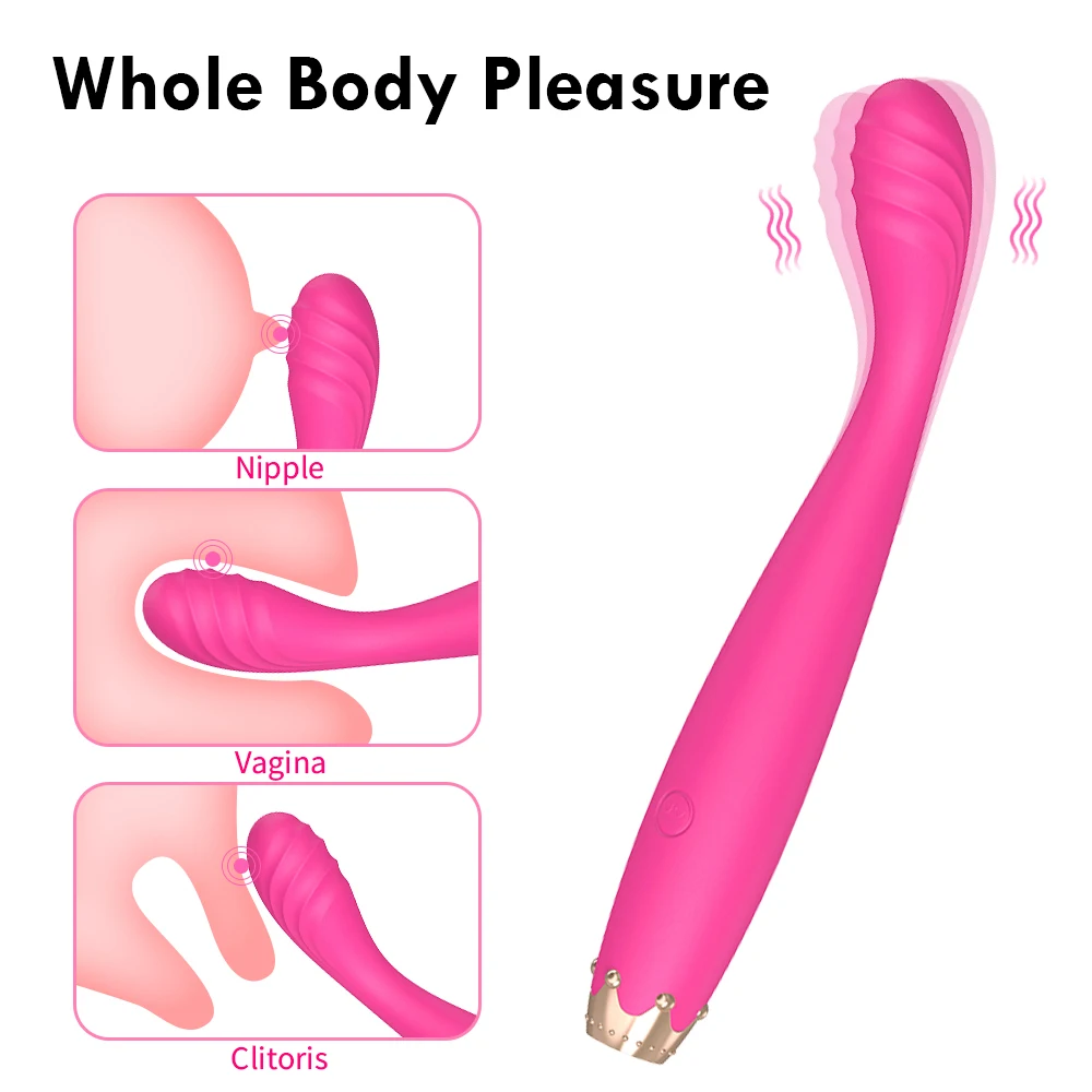 Vibratore Punto G per Principianti per Donne Orgasmo a Forma di Dito Potenti Vibrazioni Stimolatore del Clitoride del Capezzolo Giocattoli del Sesso_voghion.com