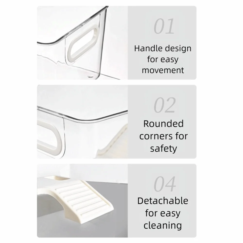 Transparent Turtle Tank Dry Wet Separation Basking Area Reptile Terrarium Plastic with Climbing Spot Turtle Breeding Box