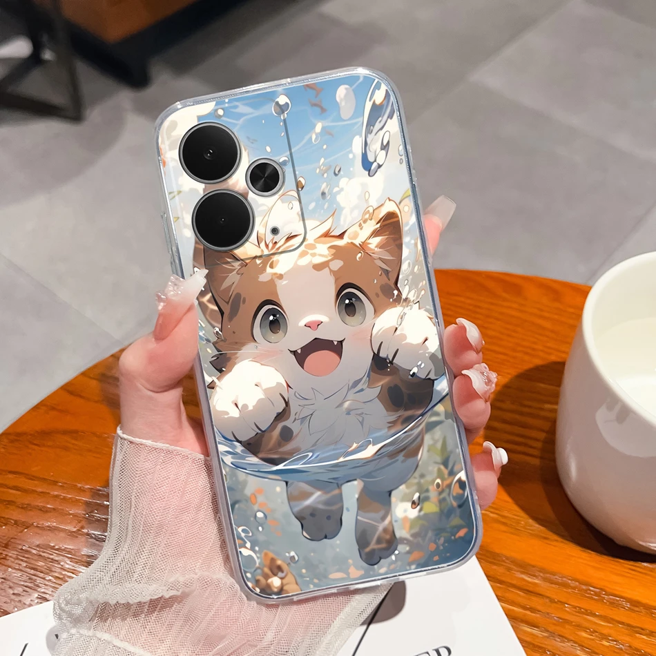 Funny Creative Transparent Phone Case - Soft TPU Silicone Lightweight Durable Shell