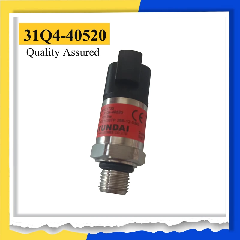 

Good Quality Pressure Sensor 31Q4-40520 31Q440520 for Hyundai R225-9 Excavator Electric Parts