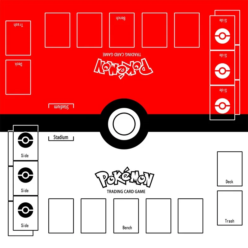 Juego de cartas de Pokémon de Treingi 2024 PTCG, juego de lucha para 2 jugadores, tapete de mesa, colección de tarjetas de juego de Pikachu Charizard, juguetes de regalo para niños