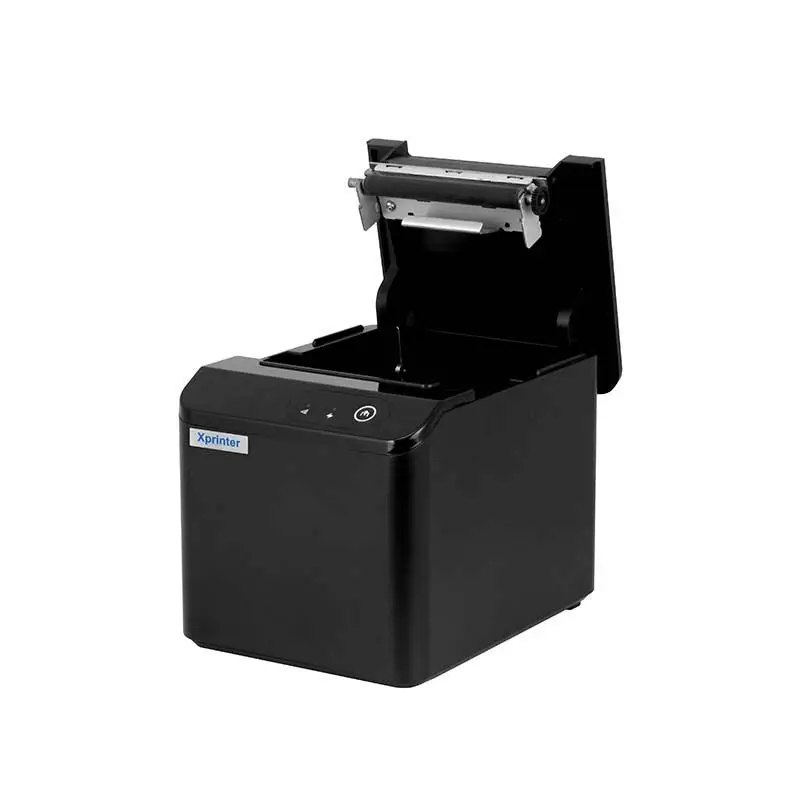 Xprinter T80Q 잉크리스 감열 프린터 80mm 203dpi 현금 서랍 포트 포함, 식당, 약국, 프론트 데스크, 주방 영수증 출력용