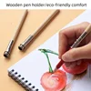 Single-ended pencil extender paintbrush extender Wooden pole pencil extender pencil holder 5