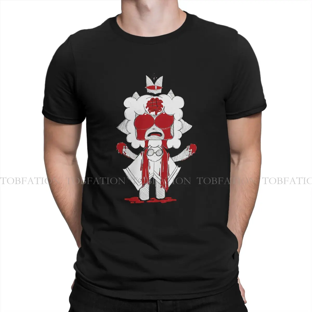 Sach Of The Sketch Style Tshirt Cult Of The Lamb Goat Game Maglietta Grafica Hip Hop Di Alta Qualità Manica Corta Ofertas