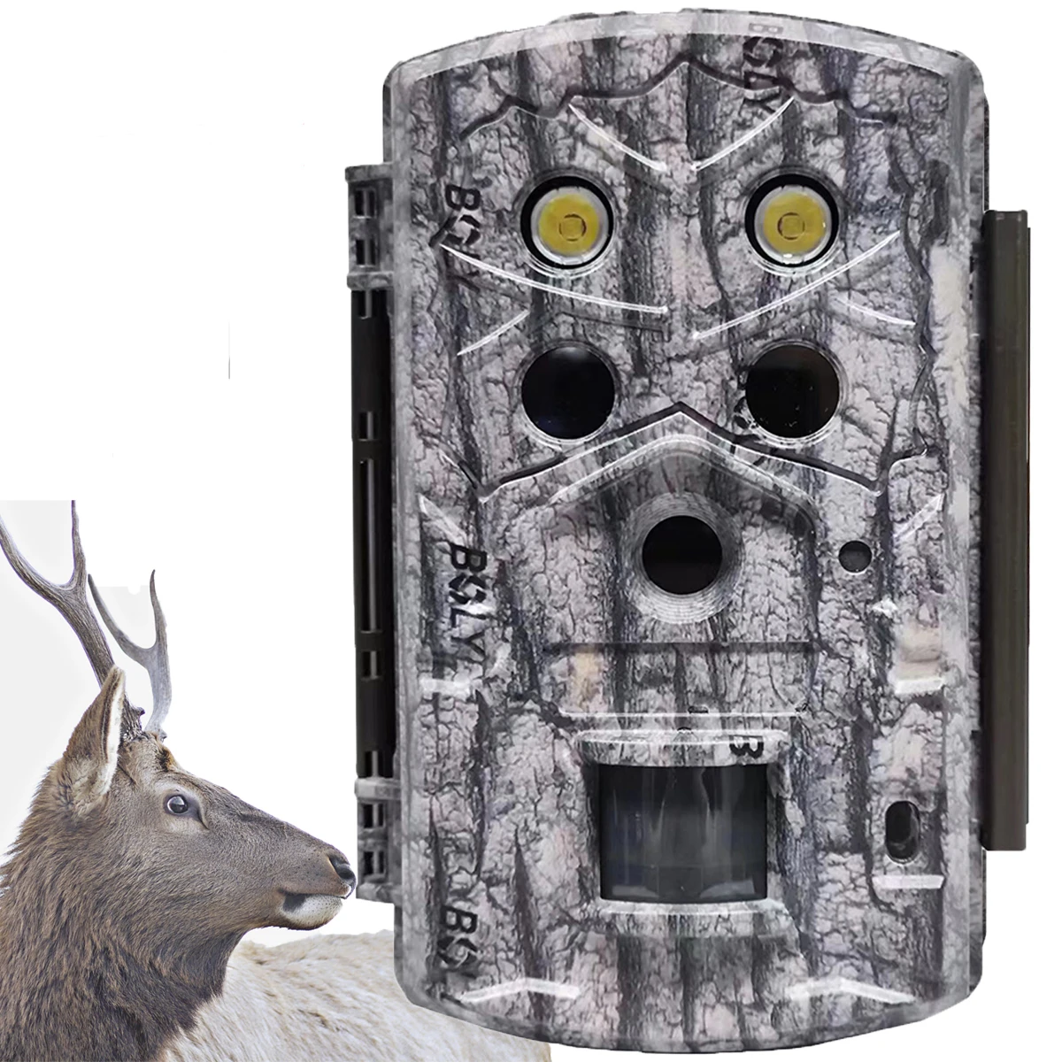 BolyGuard BG590-4K 45MP IP68 Waterproof Hunting Camera 0.7s Trigger Time 940nm 100ft Night Vision Camera 2" Display Waterproof