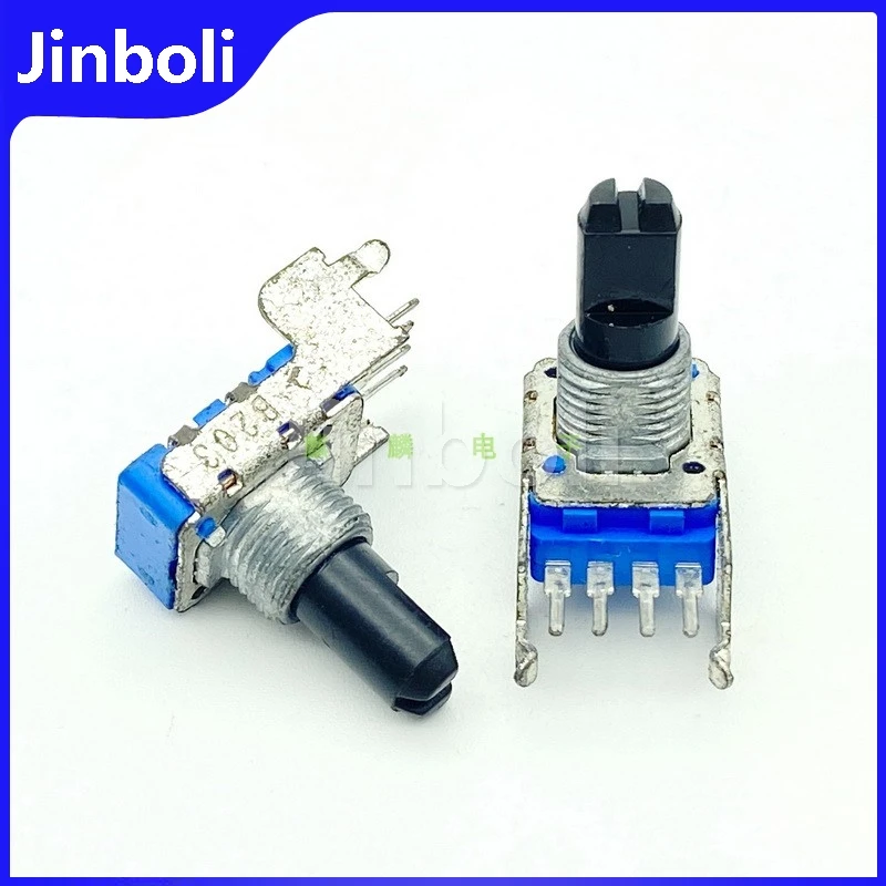 

3 шт. 4-контактный горизонтальный микшер RK11 типа B20K, усилитель, эффектор, Электрический потенциометр громкости пианино