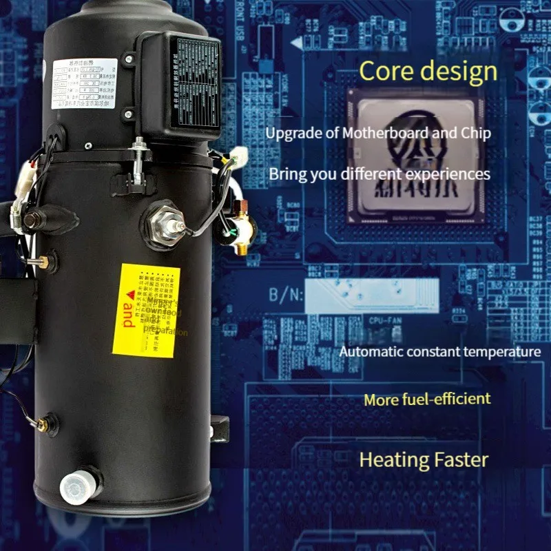 12KW Engine Preheater Car Heater Diesel Warming Boiler Fuel Vehicle