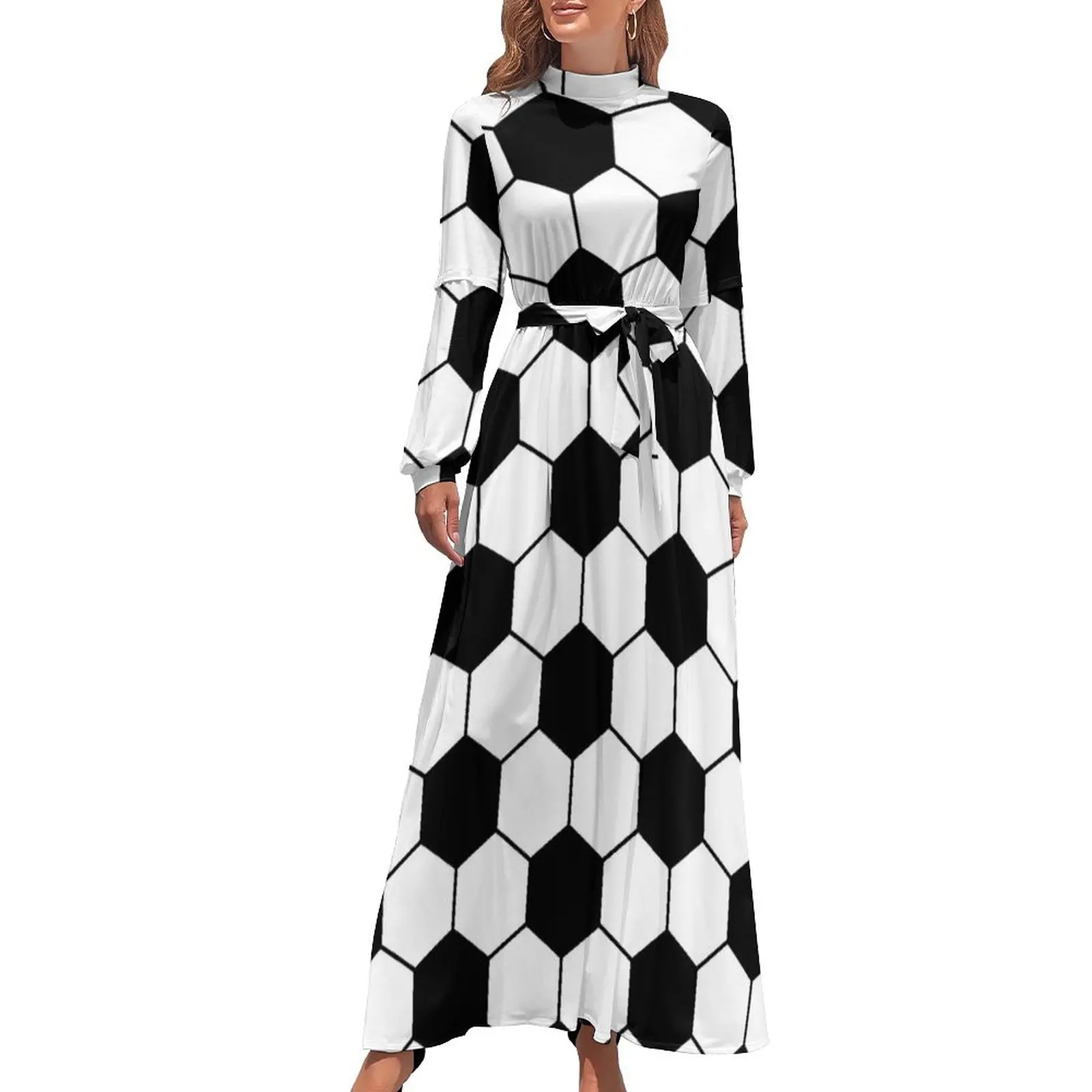 thumbnail image 1 of Vestido largo de balón de fútbol vestidos para mujer 2024 vestidos largos de mujer vestido de fiesta de lujo para mujer, 1 of 5