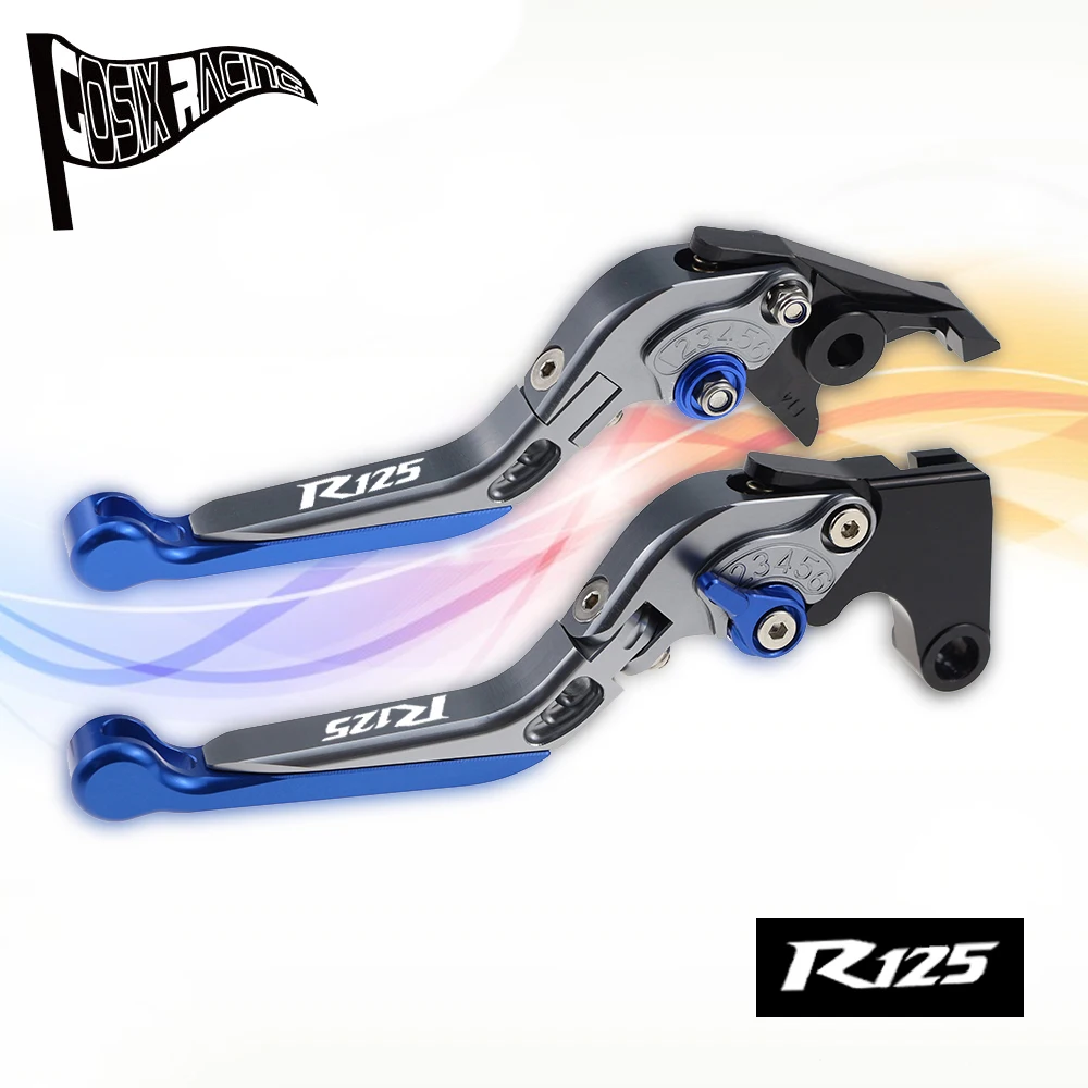 

Fit For YZF R125 2008-2011 YZFR-125 Motorcycle CNC Accessories Folding Extendable Brake Clutch Levers Adjustable Handle Set