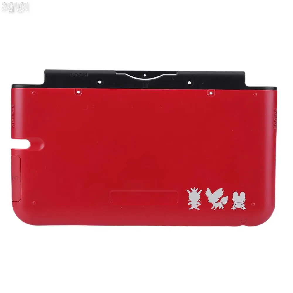 닌텐도 3DS XL용 전면 및 후면 하우징 쉘 커버, 플라스틱 페이스 플레이트, 상단 하단 페이스 플레이트 하우징 쉘 커버 케이스