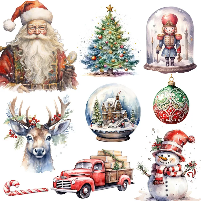 Christmas Stickers Crafts And Scrapbooking stickers kids toys book