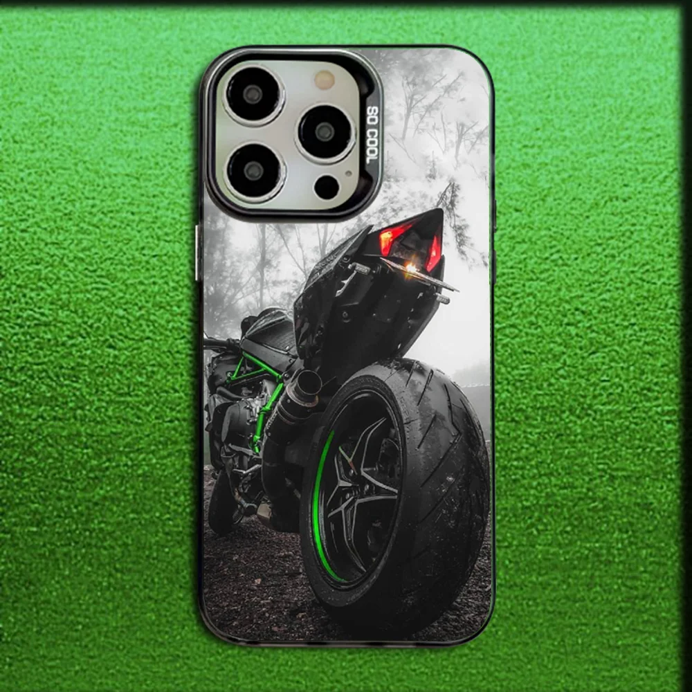 Versatile Matte Gray Silicone Phone Case - Sleek Black Cover