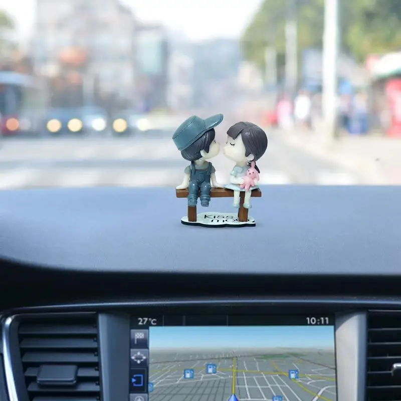 Cartoon Auto Dashboard Dekorationen Auto Dekoration Nette Cartoon Paare Cartoon  Auto Dashboard Dekorationen Auto Innen Dekoration - AliExpress