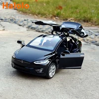 Halolo New1:32 Tesla MODEL X  MODEL3 Alloy Car Model Diecasts & Toy Vehicles Toy Cars Kid Toys For Children Gifts Boy Toy 1