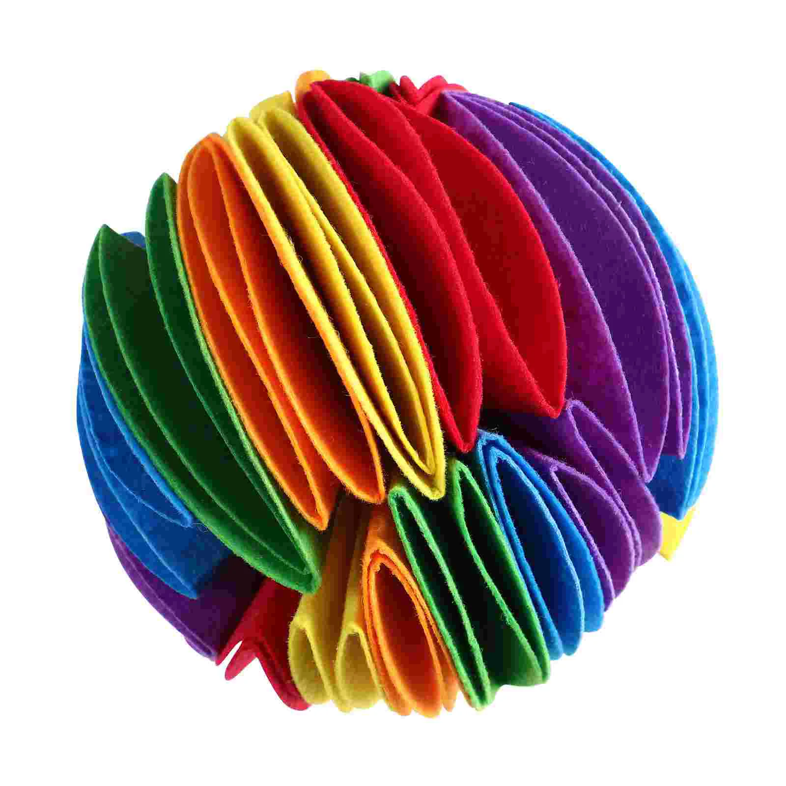 

Dog Sniffing Ball Snuffle Mat for Dogs Games Puzzles Snacks Treat Dispenser Toy Felt Cloth