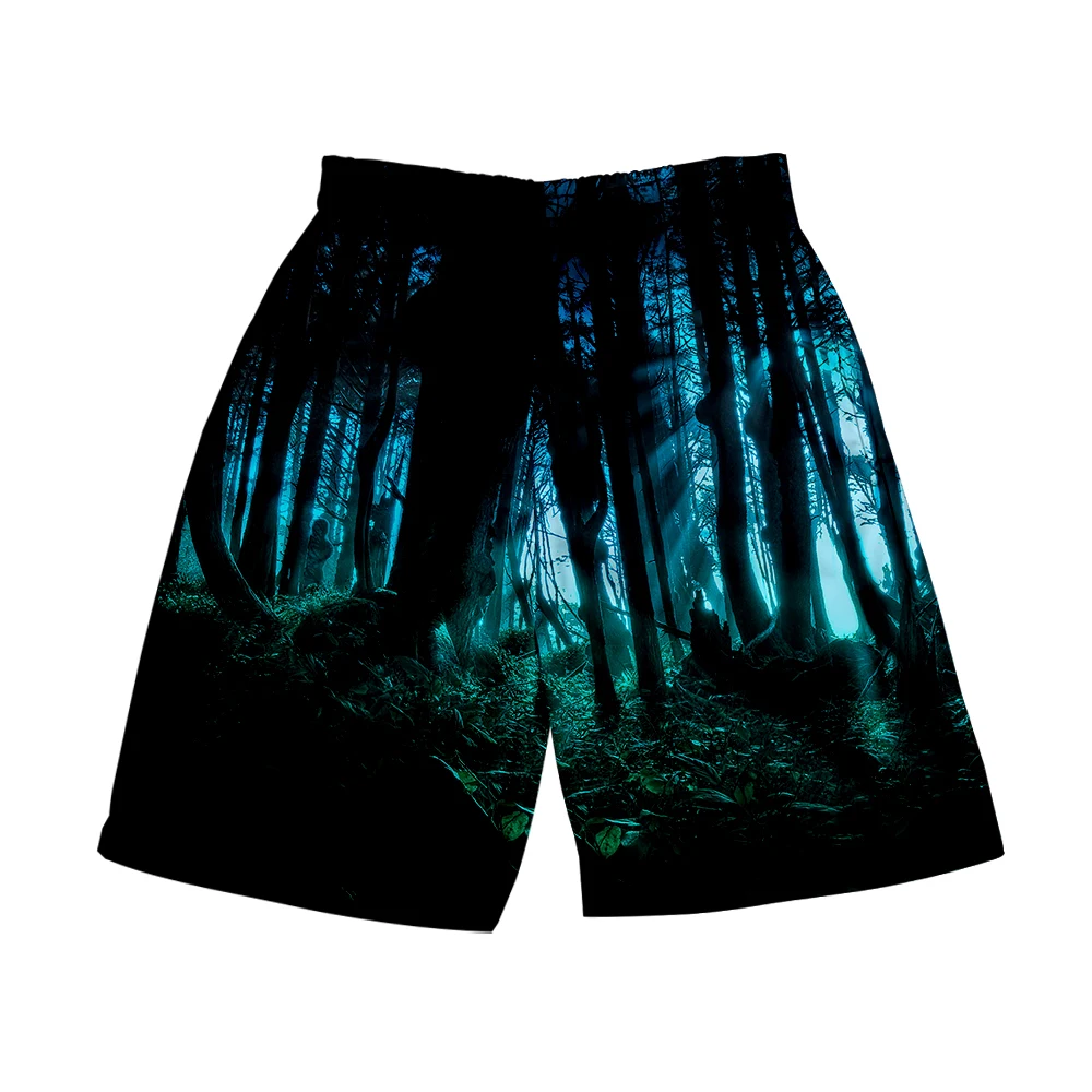 

Пляжные шорты Мужская и женская одежда 3D цифровая печать повседневные шорты модные трендовые штаны для пар 17