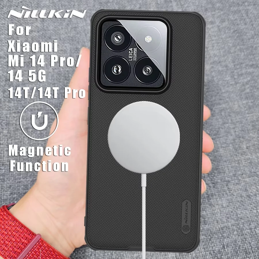 Nillkin Magnetic Frosted Protective Case with 360° TPU Bumper and Matte Finish