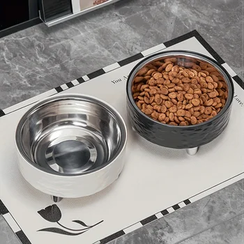Elevated Stainless Steel Pet Bowl 1