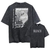 Vêtements pour hommes t-shirt Homme T-Shirts graphiques hommes t-shirt pour hommes Ropa Hombre Vintage Anime imprimé lavé nouveau dans les T-Shirts supérieurs 61364 4