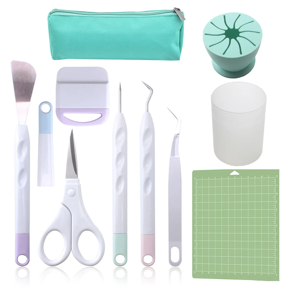 Portable Silhouette Cameo Vinyl Weeding Tools Kit Cameo Letters DIY Craft Tools Set For Machine Accessories vinyl weeding tools