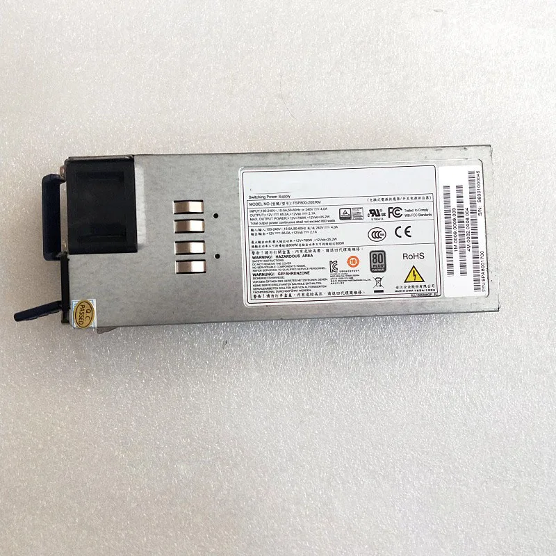 NF5460M4 NF8480M4 800W Server For FSP Quanhan Power Module FSP800-20ERM 2 NF5460M4 NF8480M4 800W Server For FSP Quanhan Power Module FSP800 20ERM