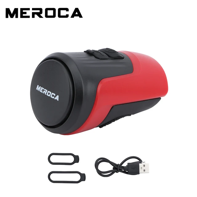 Bocina Claxon Timbre Mini Campana Alarma Para Bicicleta Rojo