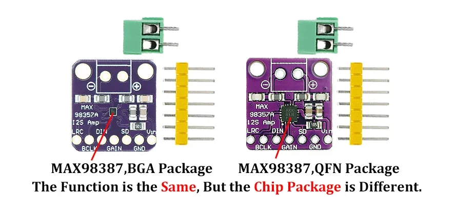 5 Moduli Audio ESP32 MAX98357 I2S - Classe D, Non Filtrato, Per Progetti Elettronici - Foto 7