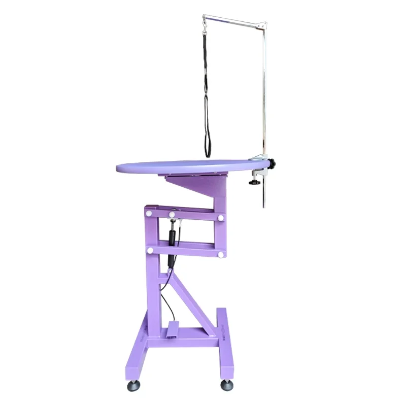 

Purple Round Air Lifting Pet Grooming Table