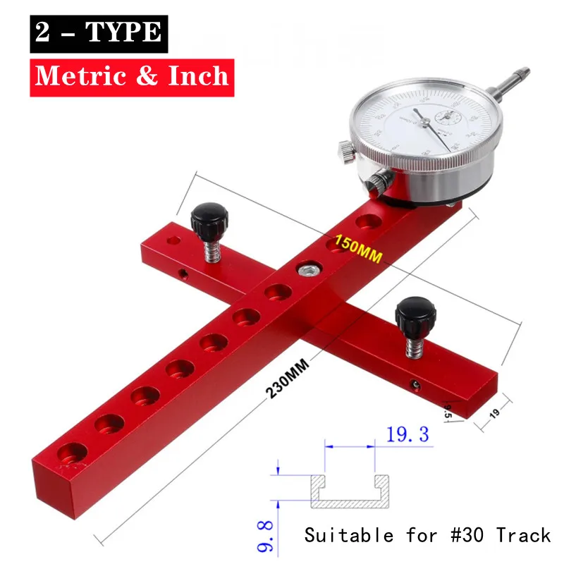 Table Saw Calibration Tool - Adjustable Band Saw Gauge For Workshop Machinery Alignment 130-220mm Range