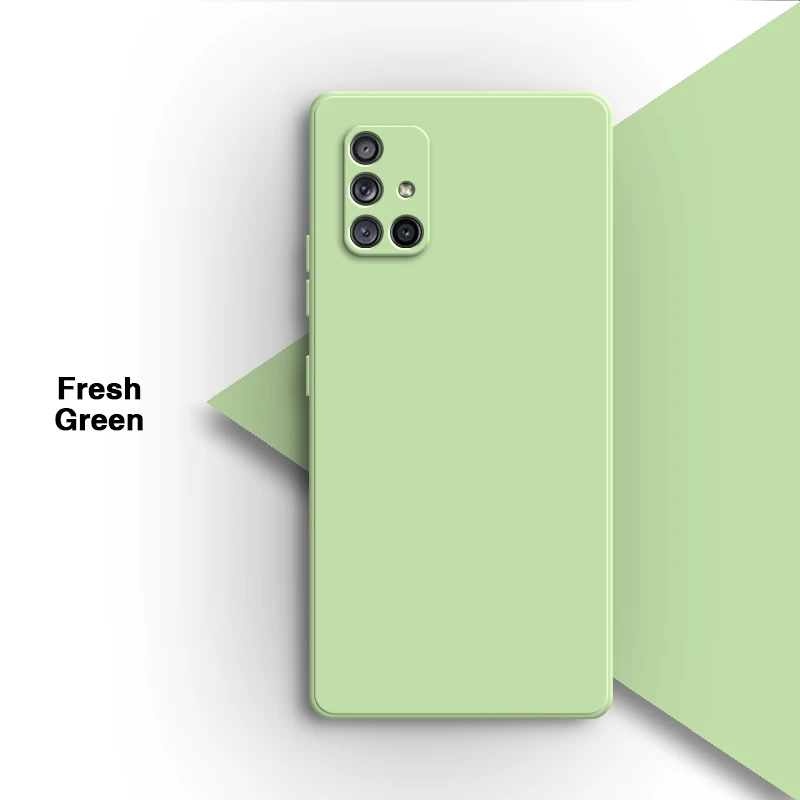 Shockproof Liquid Silicone Soft Candy Mobile Phone Case - Original and Simple Design