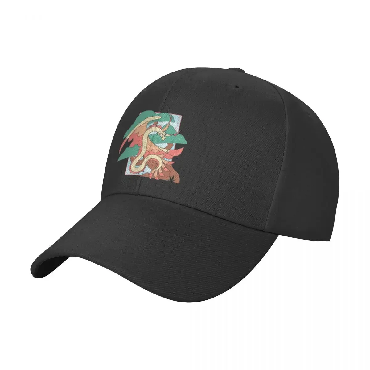 Pantolin Dragon Portrait - Tree Baseball Cap Custom Cap Dropshipping Baseball For Men Women's