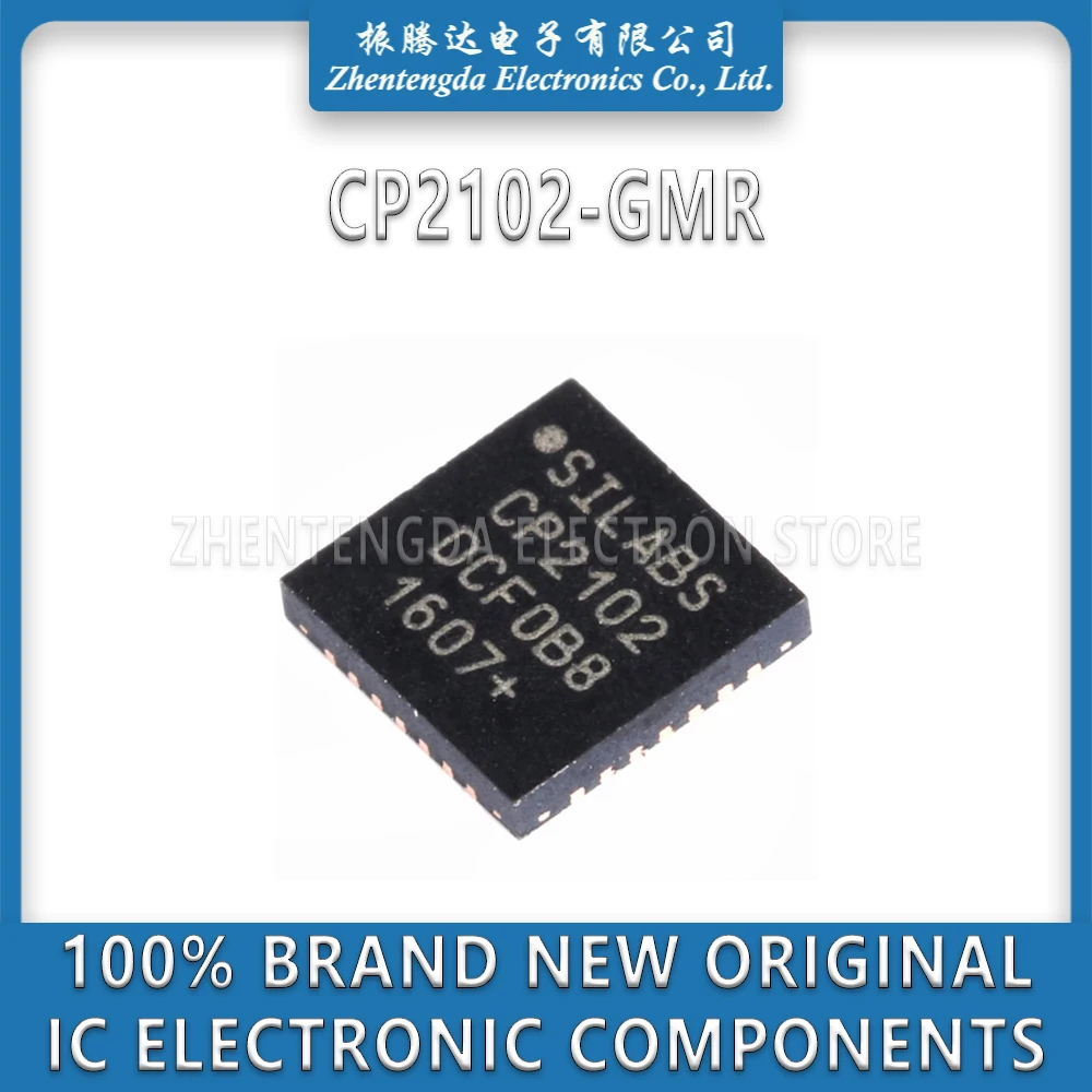 50 Pcs/LOT CP2102-GMR CP2102 IC Chip VQFN-28