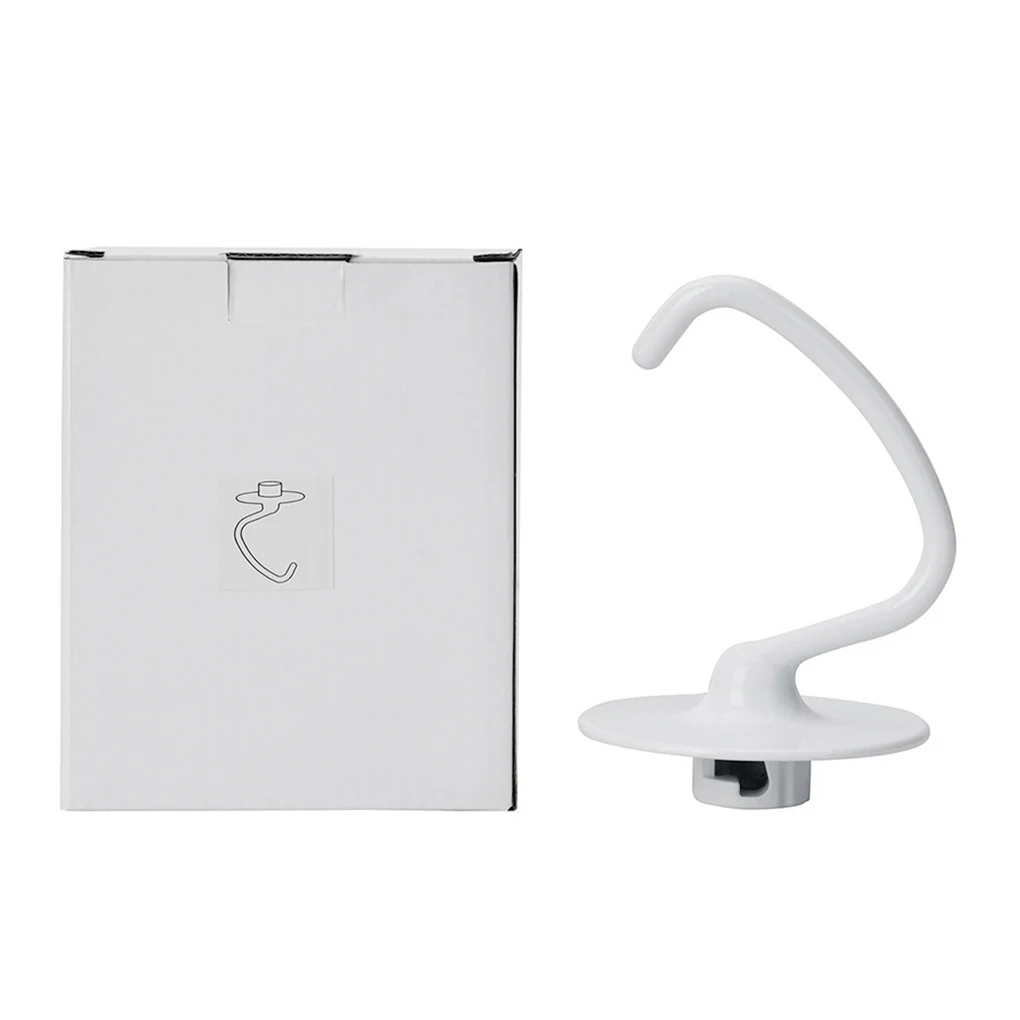 K45DH C-shaped Bread Dough Hook Replacement for Kitchen-Aid K45 K45SS KSM90 4.5 QT Stand Mixer