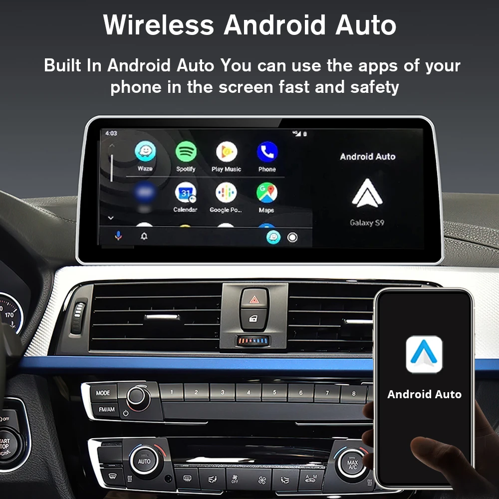 NAVIGUIDE 자동차 라디오 멀티미디어 플레이어, 안드로이드 13, BMW X3, F25, X4, F26, 2011-2016, CIC NBT, Susytem, 카플레이, 4G, Wifi, GPS, BT,