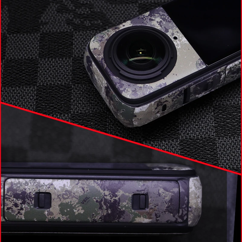Insta360 X4 카메라 데칼 장식 스티커 바디 프레임 보호 필름 안티 스크래치 이동식 PVC 다채로운 스크래치 방지