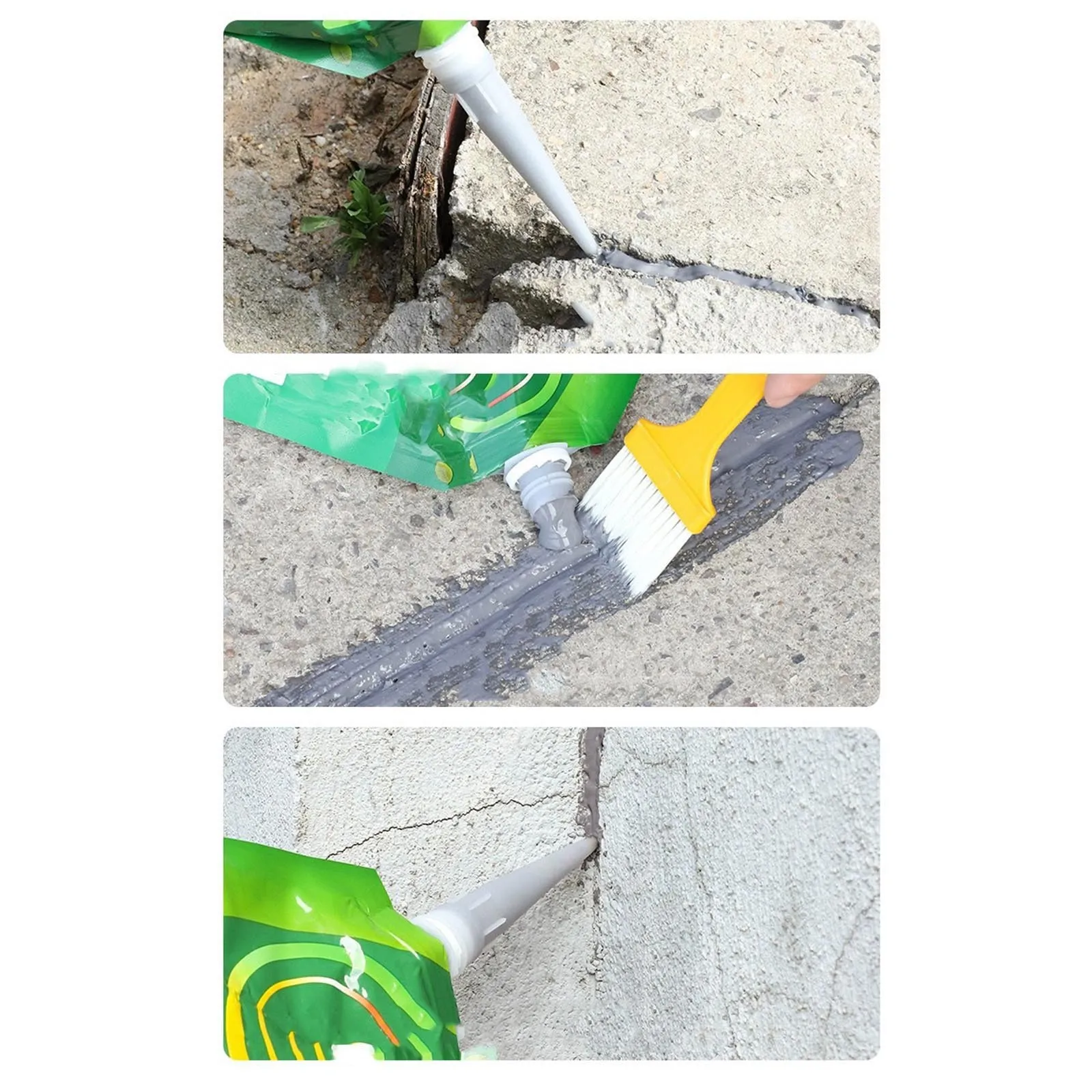 Caulk Interior Concrete Sealant Floor And Wall Grouting Purpose Glue Plate Concrete Crack Sealant Wall Hole Cover Tape декор
