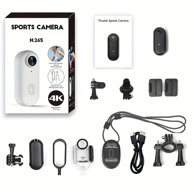 4K FHD 1080P Action Camera In Helmet Motorcycle Bike Sport Mini Filming Bicycle Outdoor SportsBody Cam And Video Recording