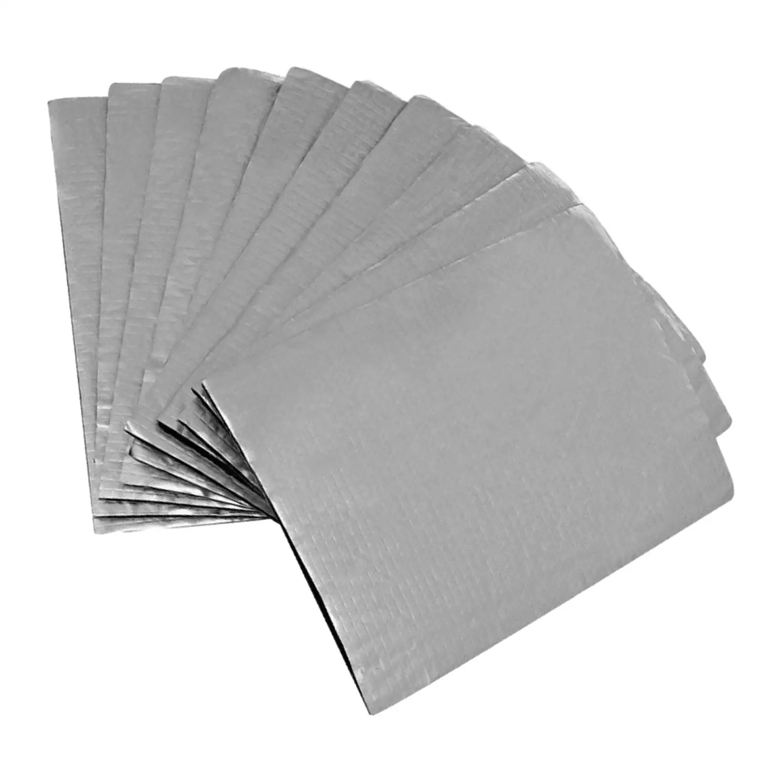 

10Pcs Car Heat Noise Sound Deadener Mat Truck Vehicles Sound Insulation Pad
