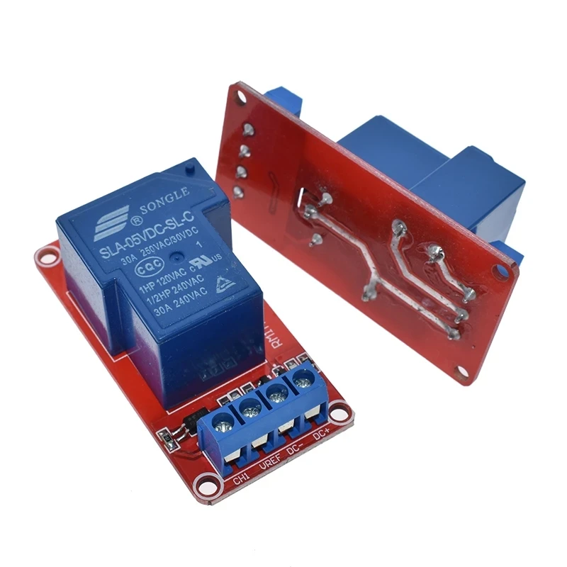 12V 5V 30A Twoway isolation relay module High/low level trigger 12V/5V 30A 1Channel Relay