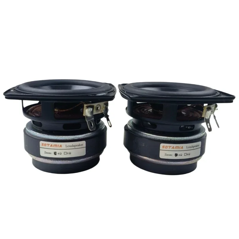 SOTAMIA 2Pcs 2.75 Inch Full Range Speaker 4 Ohm 20W Sound Music Bluetooth Speaker Audio Home Theater Power Loudspeaker For JBL